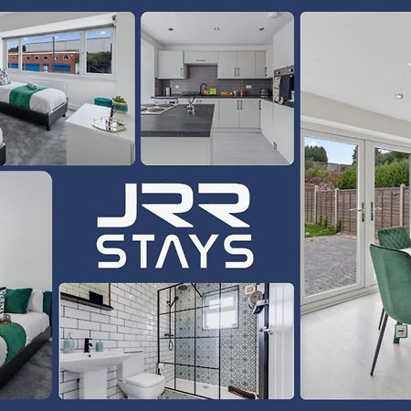 Tipton 3 Bedroom House Garden Sleeps 7 - Jrr Stays Coseley Extérieur photo